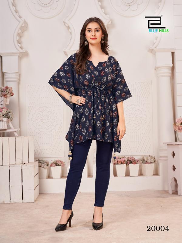 Blue Hills Kaftan VoL 22 Rayon Desginer Kurti Collection